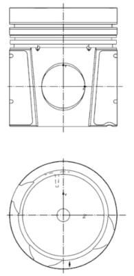 WILMINK GROUP Поршень WG1016660